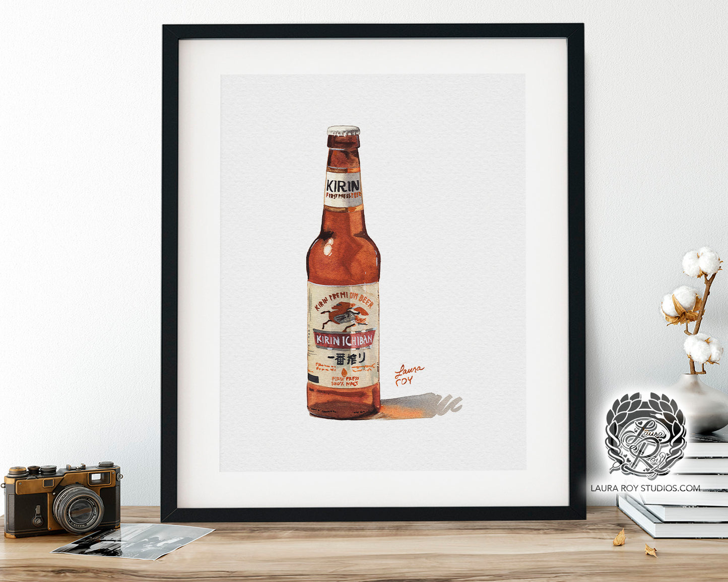 Kirin Ichiban Watercolor | Giclée Print