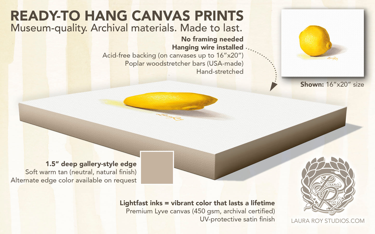 Lemon Watercolor | Giclée Print