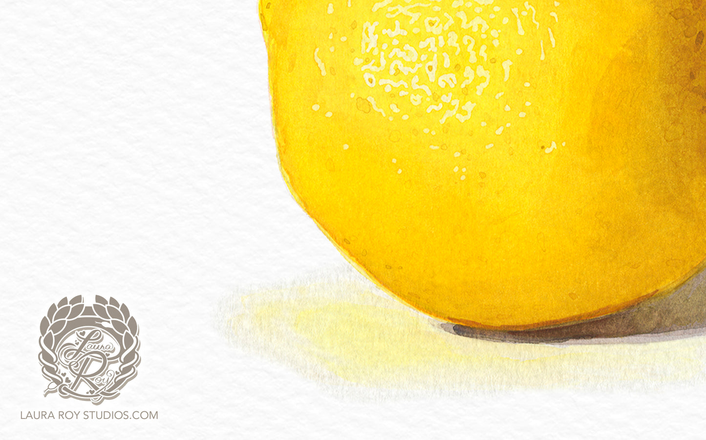 Lemon Watercolor | Giclée Print