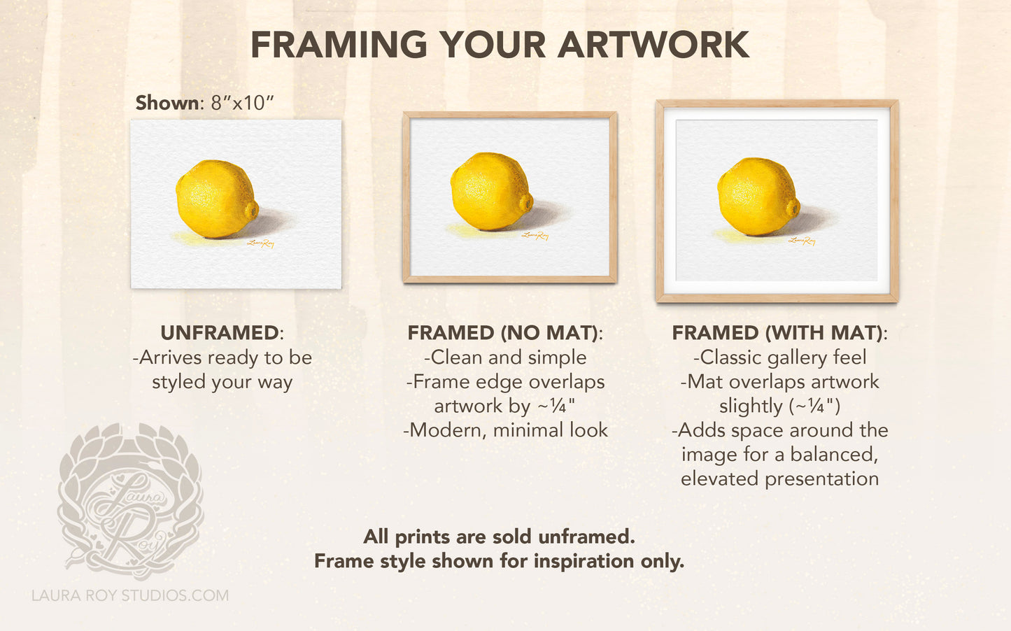 Lemon Watercolor | Giclée Print