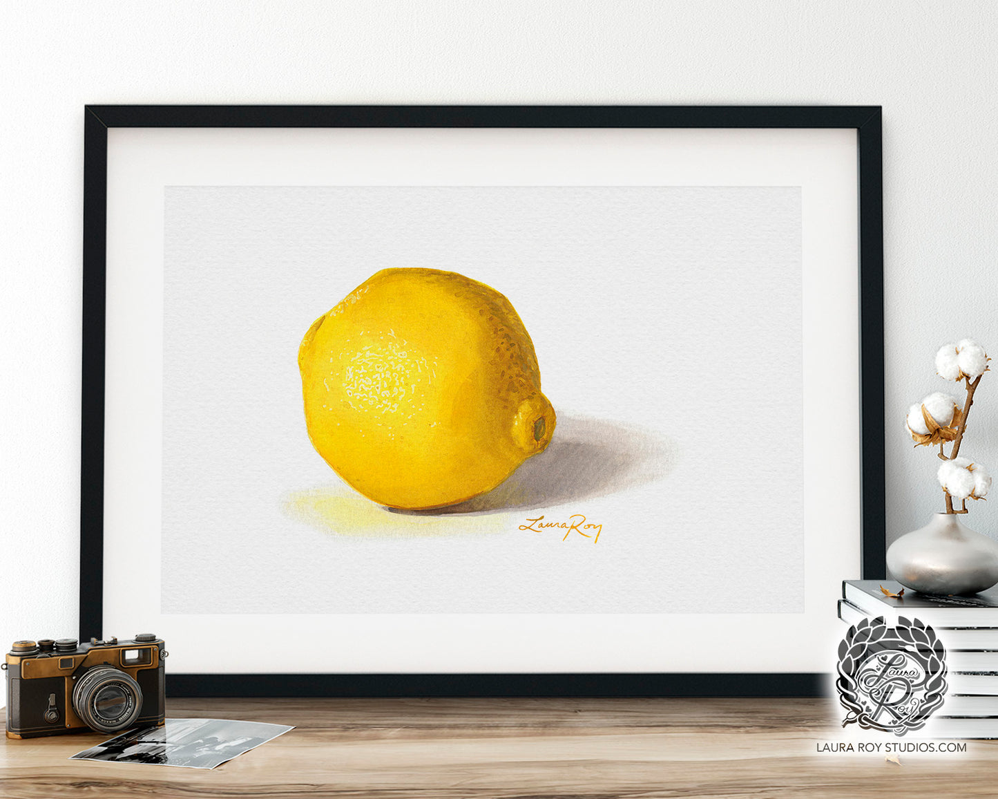 Lemon Watercolor | Giclée Print
