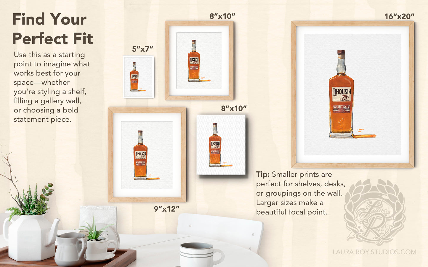 Limousin Rye Watercolor | Giclée Print