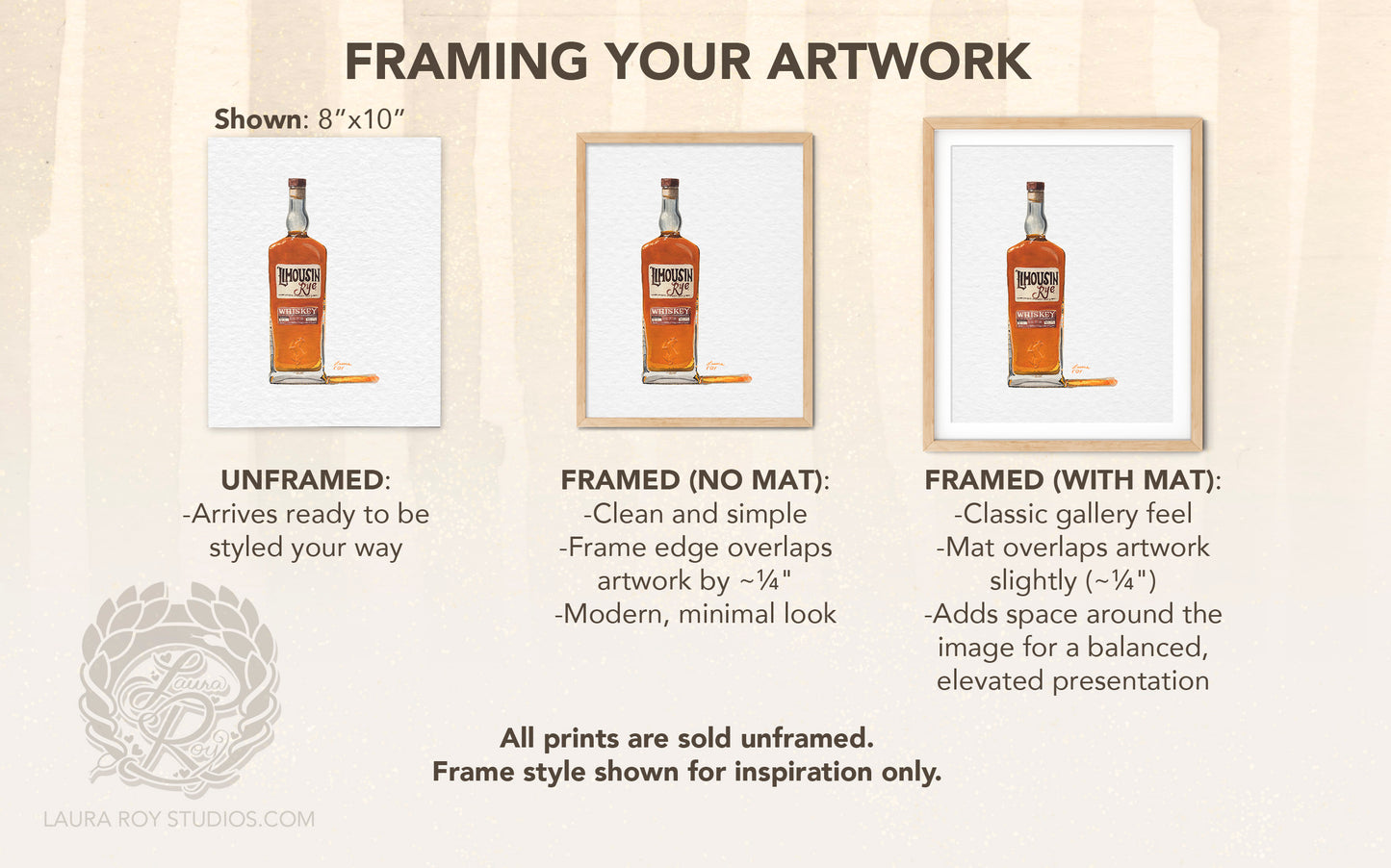 Limousin Rye Watercolor | Giclée Print