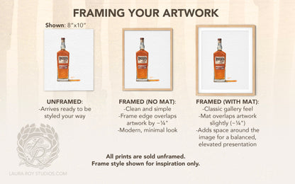 Limousin Rye Watercolor | Giclée Print
