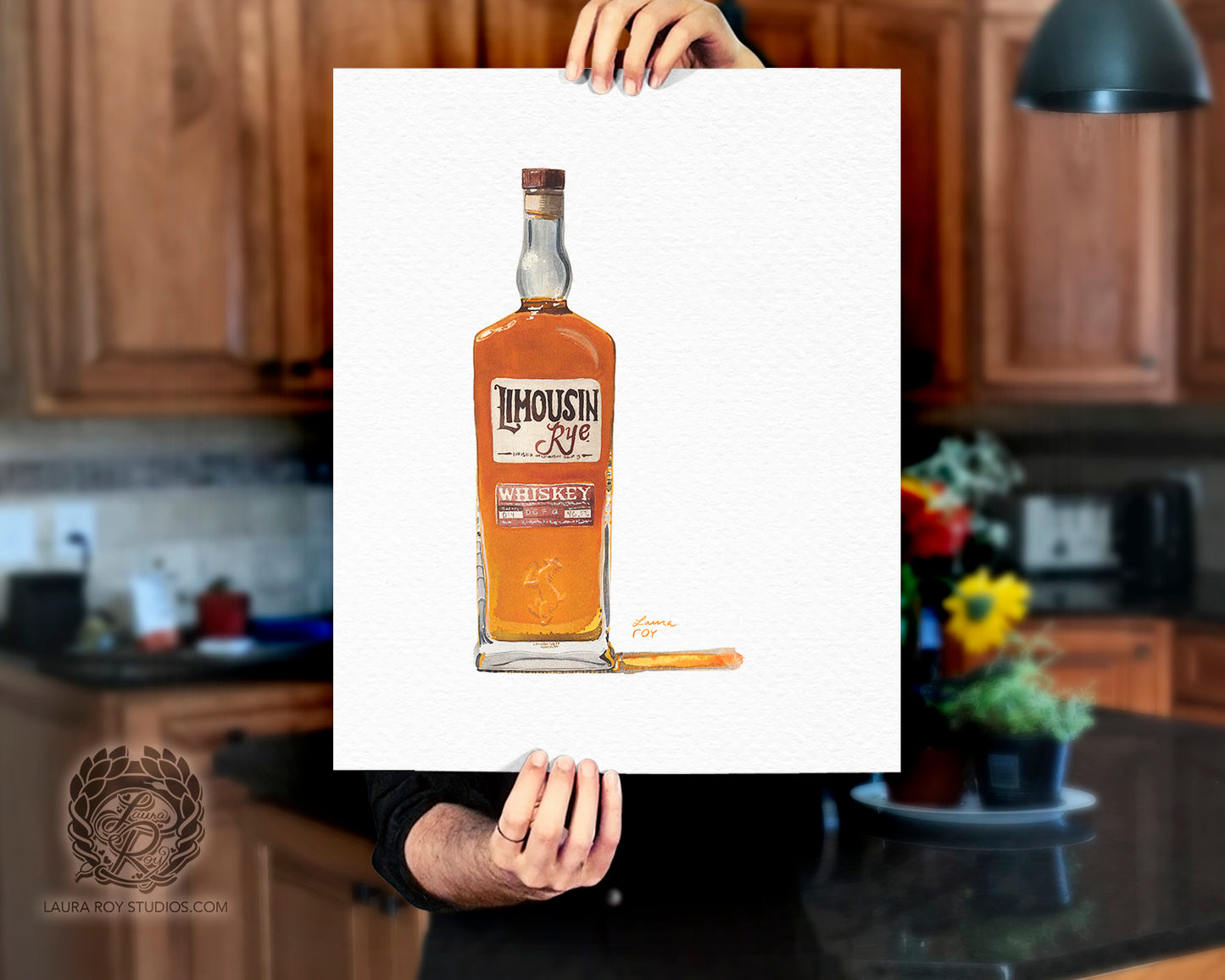 Limousin Rye Watercolor | Giclée Print