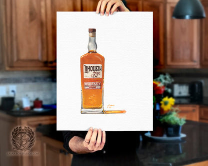 Limousin Rye Watercolor | Giclée Print