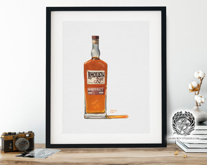 Limousin Rye Watercolor | Giclée Print
