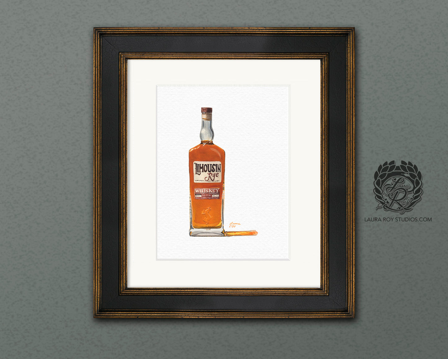 Limousin Rye Watercolor | Giclée Print