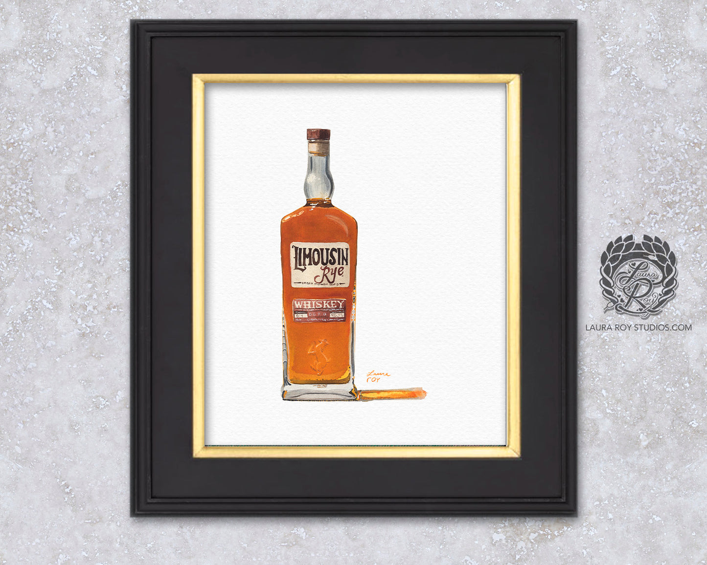 Limousin Rye Watercolor | Giclée Print