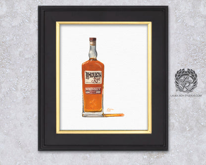 Limousin Rye Watercolor | Giclée Print