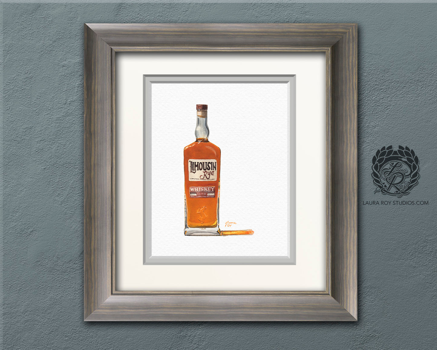 Limousin Rye Watercolor | Giclée Print