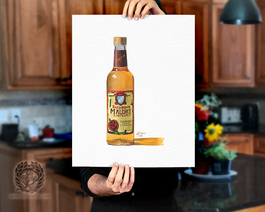 Malort Watercolor | Giclée Print