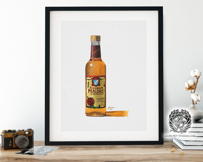 Malort Watercolor | Giclée Print