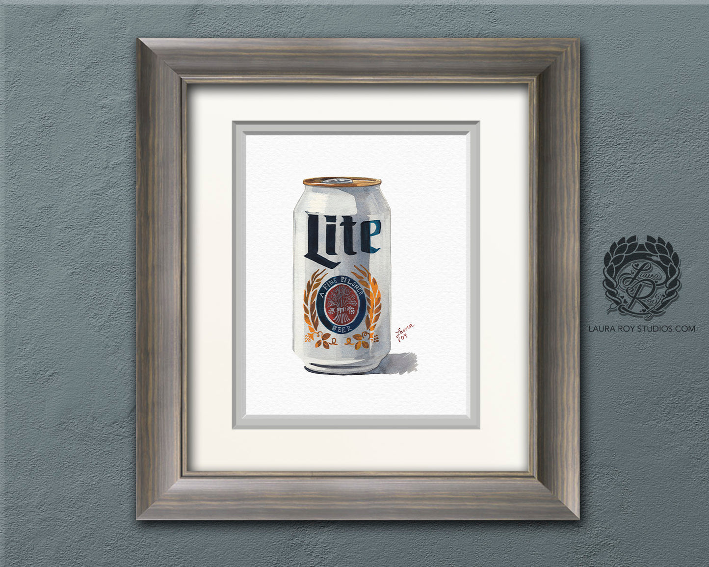 Miller Lite Watercolor | Giclée Print