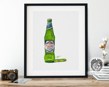 Peroni Watercolor | Giclée Print