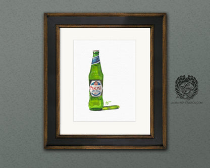 Peroni Watercolor | Giclée Print
