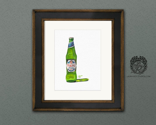 Peroni Watercolor | Giclée Print