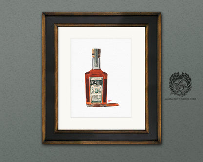 Pikesville Rye Watercolor | Giclée Print