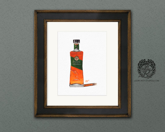 Rabbit Hole Rye Watercolor | Giclée Print