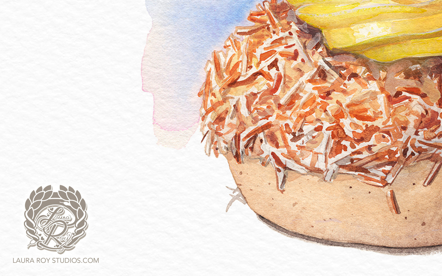 Schoolbread Watercolor | Giclée Print