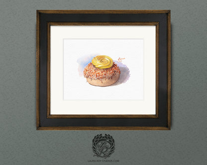 Schoolbread Watercolor | Giclée Print