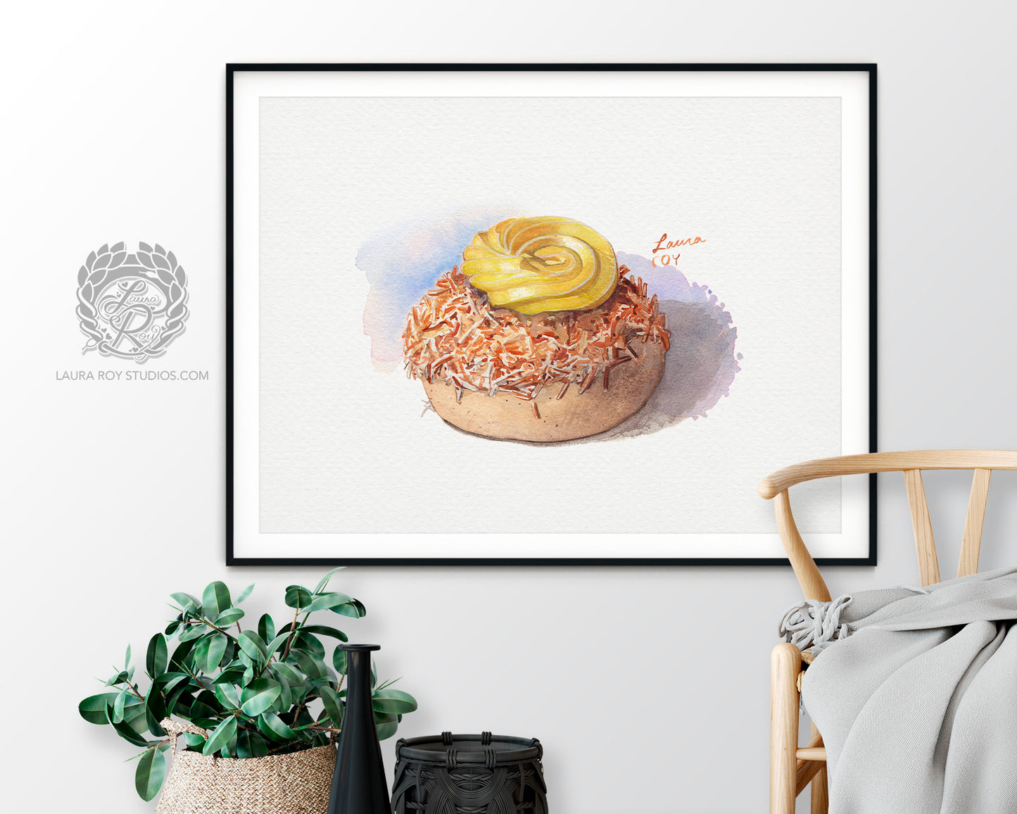 Schoolbread Watercolor | Giclée Print