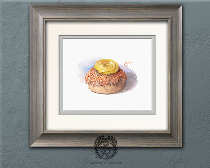 Schoolbread Watercolor | Giclée Print