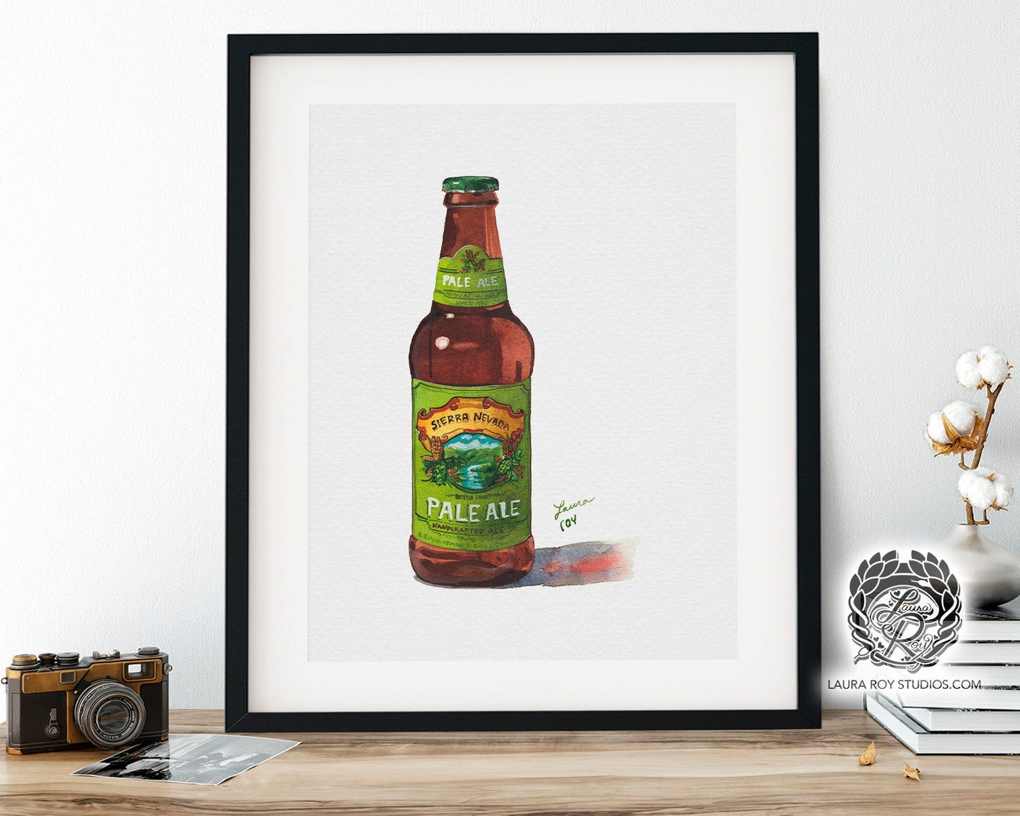 Sierra Nevada Pale Ale Watercolor | Giclée Print