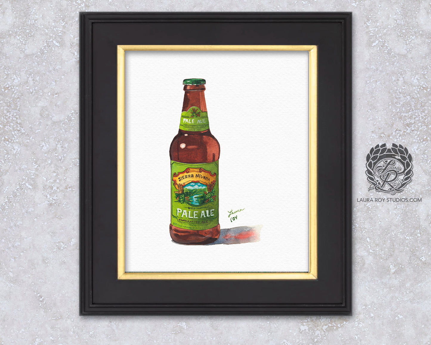 Sierra Nevada Pale Ale Watercolor | Giclée Print