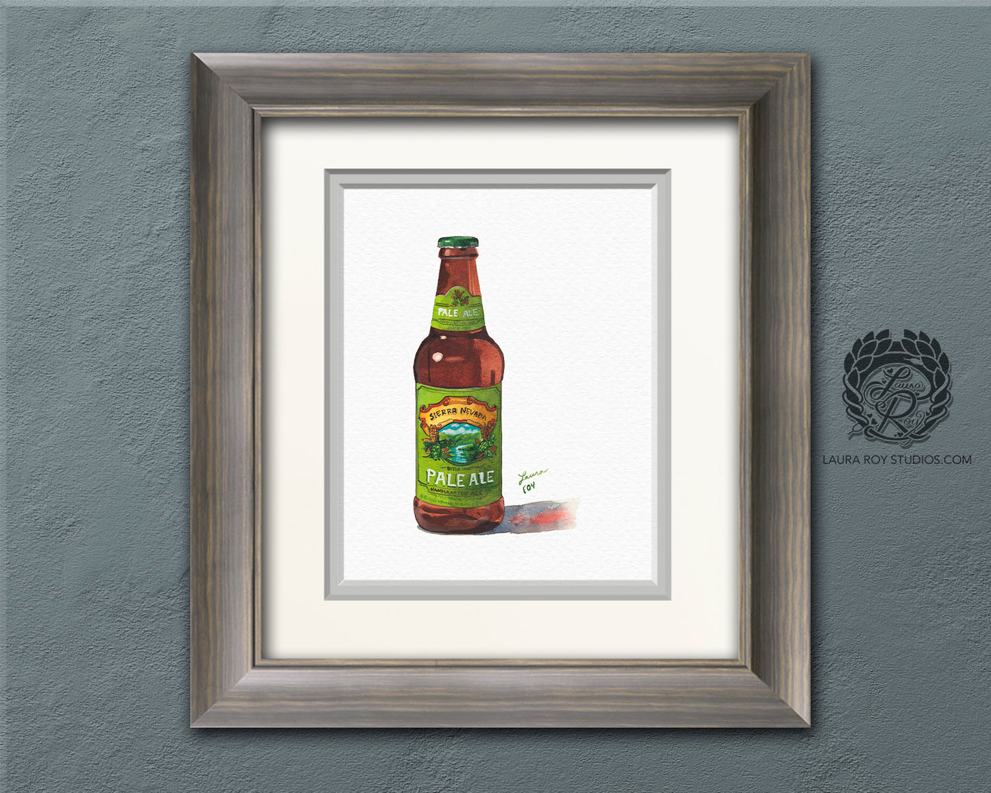 Sierra Nevada Pale Ale Watercolor | Giclée Print