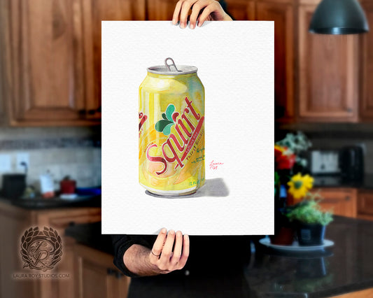 Squirt Watercolor | Giclée Print