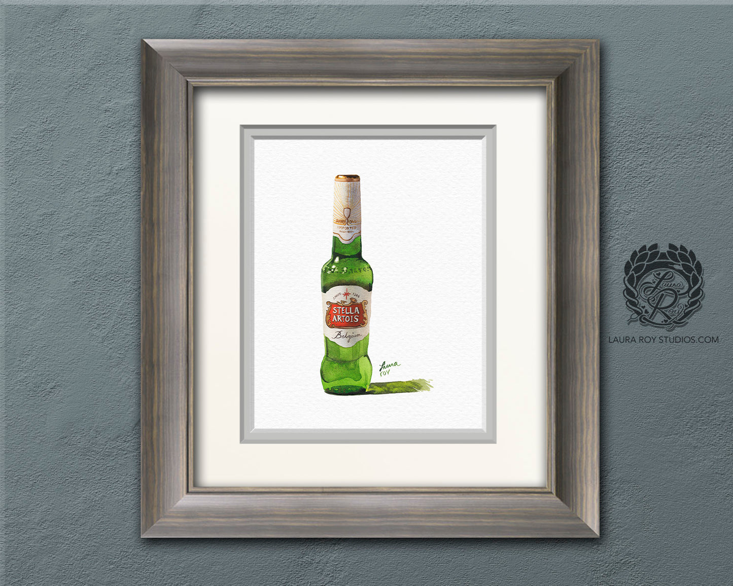 Stella Artois Watercolor | Giclée Print