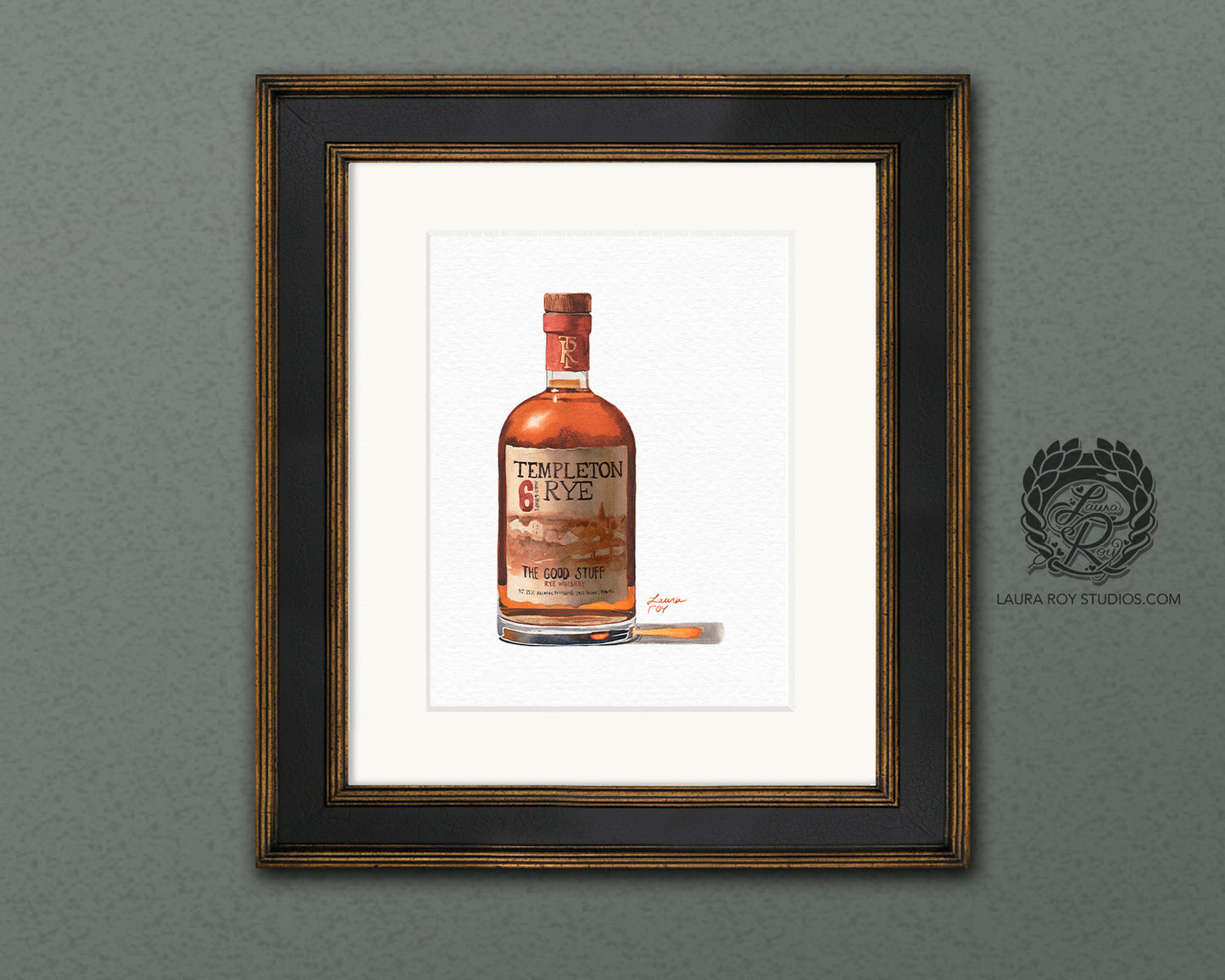 Templeton Rye Watercolor | Giclée Print