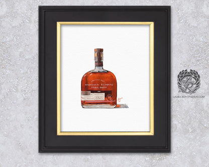 Woodford Reserve Double-Oaked Watercolor | Giclée Print