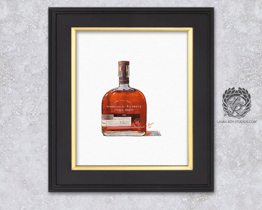 Woodford Reserve Double-Oaked Watercolor | Giclée Print