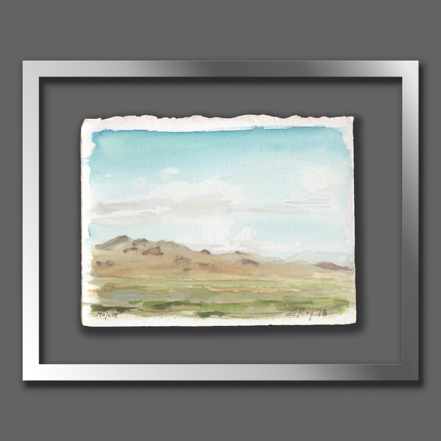 Mojave | Original Watercolor