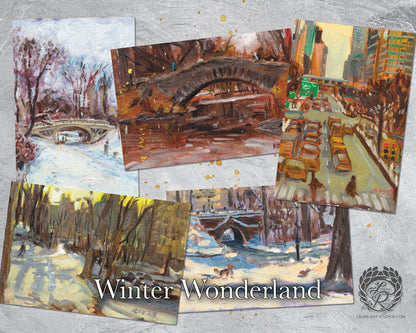 NYC Postcard Packs: Iconic Scenes & Hidden Gems