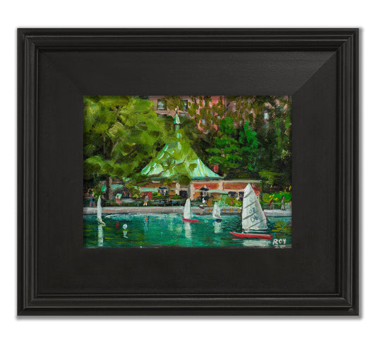 Sailboats at Conversatory Waters