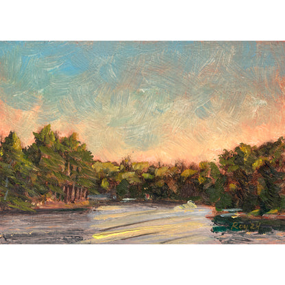Voyageur Lake Sunset