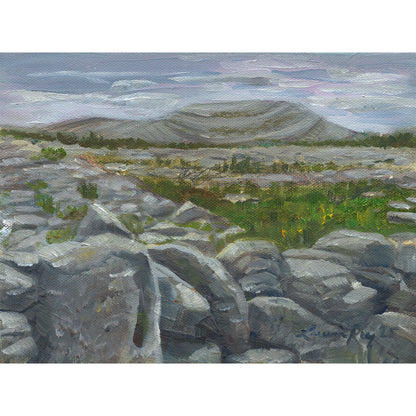 Mt. Mullaghmore in the Burren