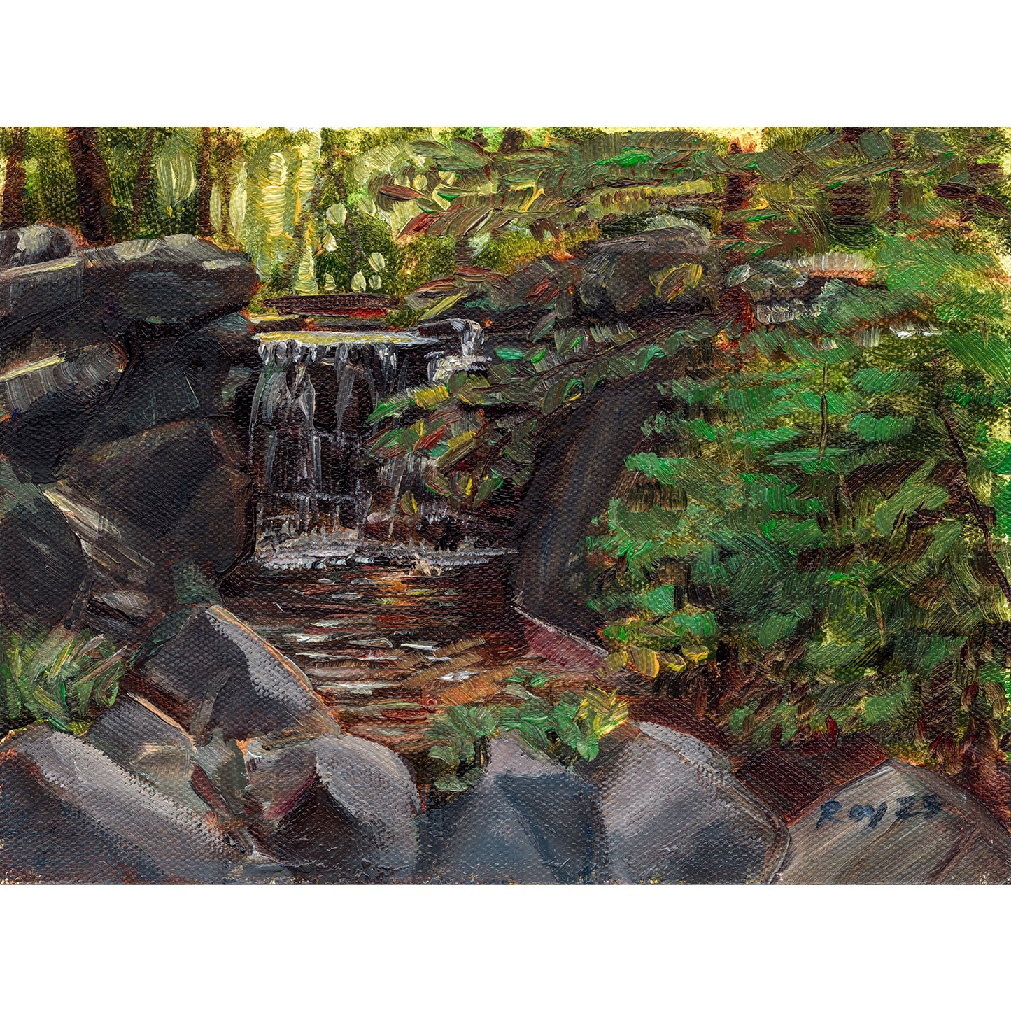 Central Park Huddlestone Waterfall