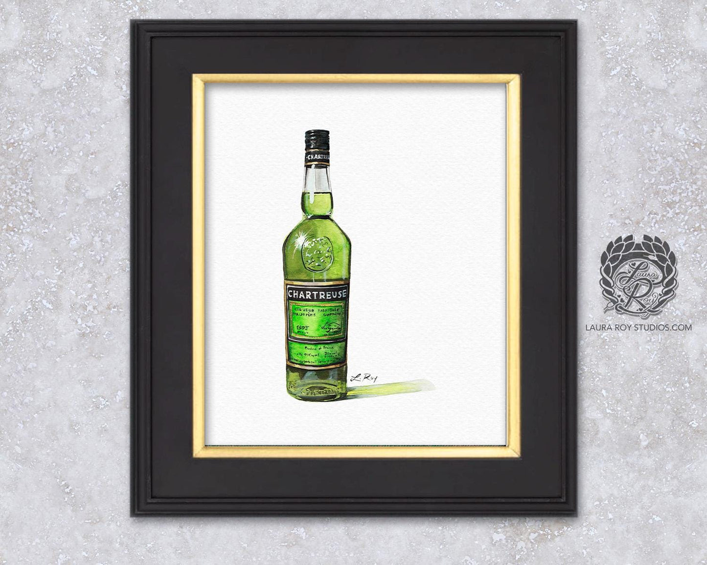 Chartreuse Watercolor | Giclée Print - LauraRoyArt