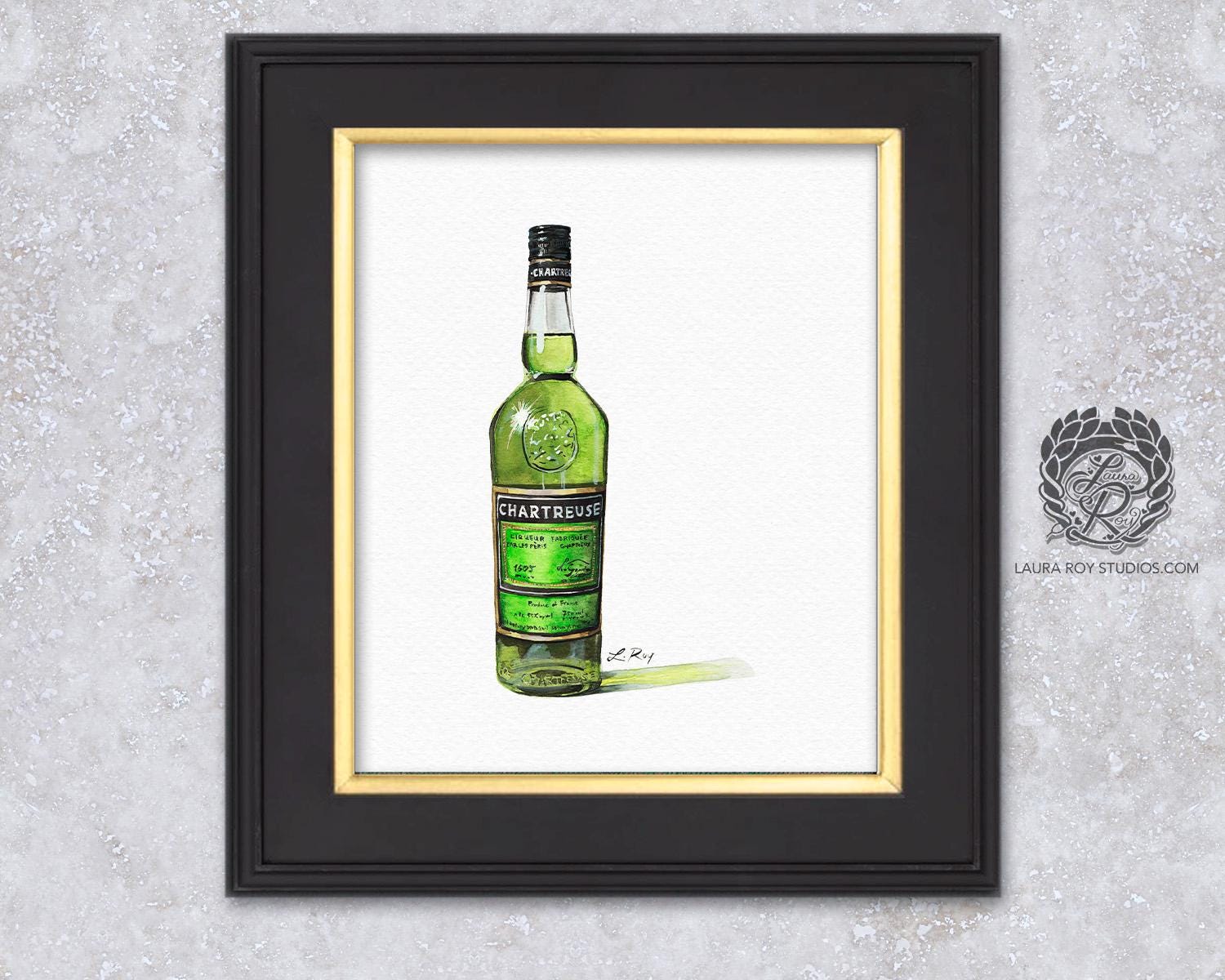 Chartreuse Watercolor | Giclée Print - LauraRoyArt