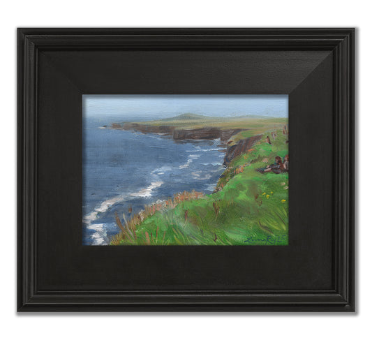 Basking Sharks off the Cliffs of Kilkee