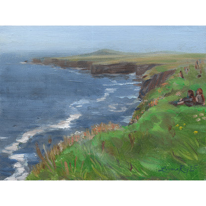 Basking Sharks off the Cliffs of Kilkee