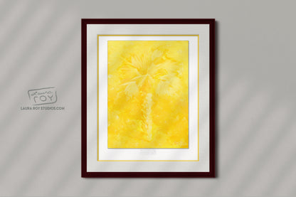 Yellow Palm | Giclée Print