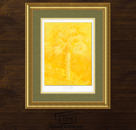 Yellow Palm | Giclée Print
