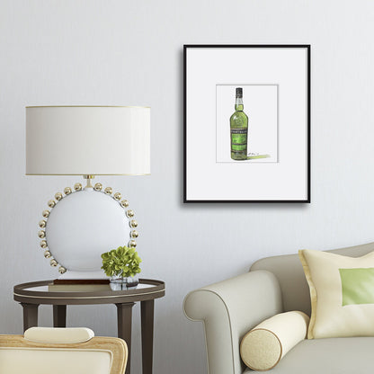 Chartreuse Watercolor | Giclée Print