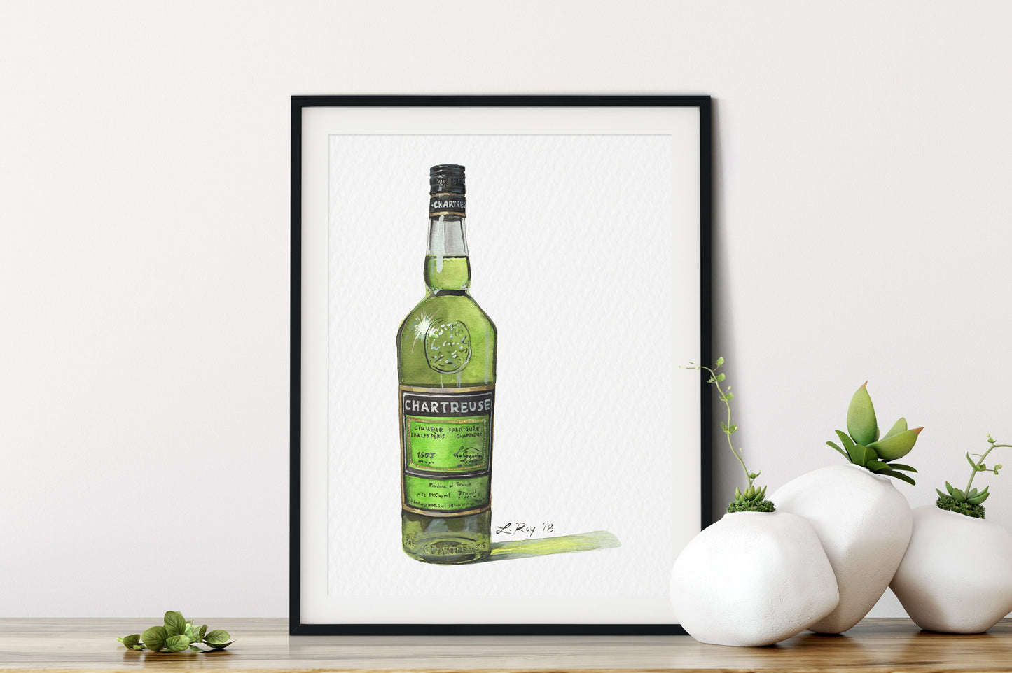 Chartreuse Watercolor | Giclée Print