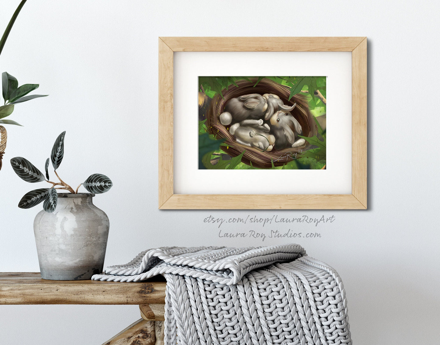 Bunny Nest | Giclée Print